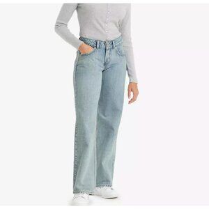 Levi's Superlow Women's Jeans 28x32 Not in the Mood Light Wash